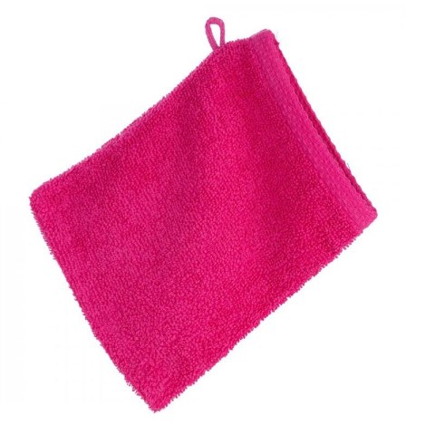 Rękawica myjka kąpielowa frotte bawełniana 400 g/m2 - amarantowa - Mono Rękawica myjka kąpielowa frotte bawełniana 400 g/m2 - amarantowa - Mono