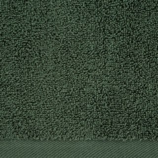 Rękawica myjka kąpielowa frotte bawełniana 500 g/m2 - zielona ciemna - Mono
