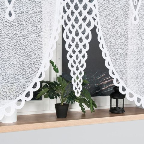 ERYKA Panel żakardowy gotowy, szerokość 160 x wysokość 160cm, kolor 001 biały 019371/PBL/001/160160/1 ERYKA Panel żakardowy gotowy, szerokość 160 x wysokość 160cm, kolor 001 biały 019371/PBL/001/160160/1