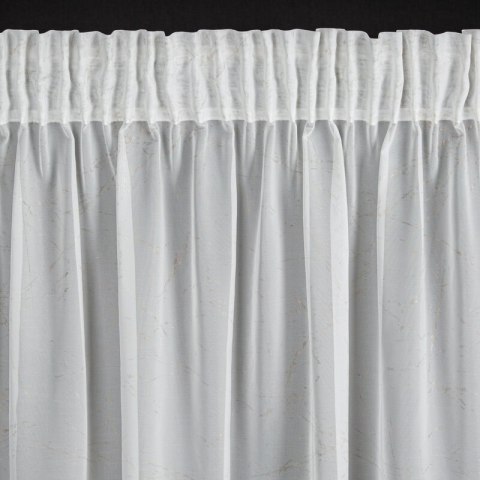 Firana 140x270 Hera biała gotowa na taśmie Eurofirany