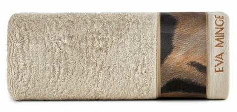 Ręcznik Eva 23 50x90 beżowy frotte bawełniany 500 g/m2 Eva Minge Eurofirany Ręcznik Eva 23 50x90 beżowy frotte bawełniany 500 g/m2 Eva Minge Eurofirany