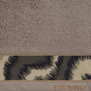 Ręcznik Eva 24 30x50 beżowy ciemny frotte bawełniany 500 g/m2 Eva Minge Eurofirany