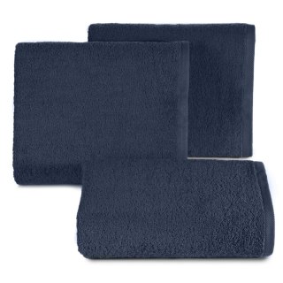 Ręcznik Gładki 1 50x90 38 granatowy 400 g/m2 frotte Eurofirany