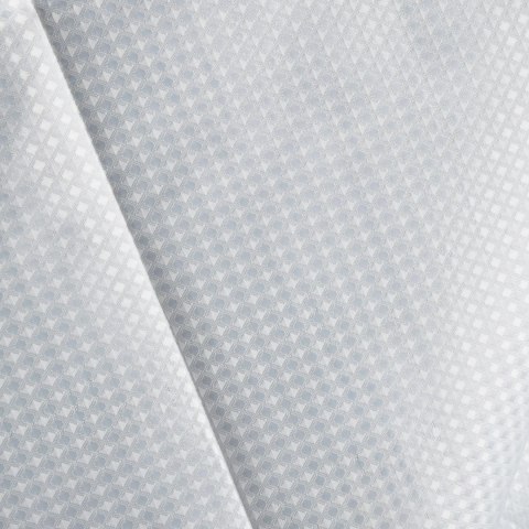 ZAC WHITE Zasłona prysznicowa180x180cm 12oczek ZAC WHITE Zasłona prysznicowa180x180cm 12oczek