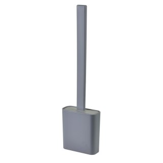 EDA SILICONE GREY Szczotka WC szara 10x4x36cm TPR