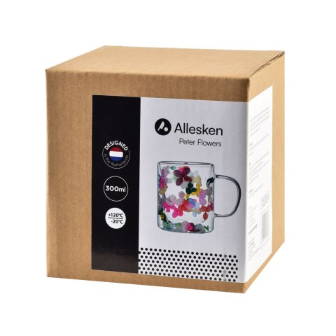 PETER FLOWERS Kubek 300ml 8,5x12,5xh10cm PETER FLOWERS Kubek 300ml 8,5x12,5xh10cm
