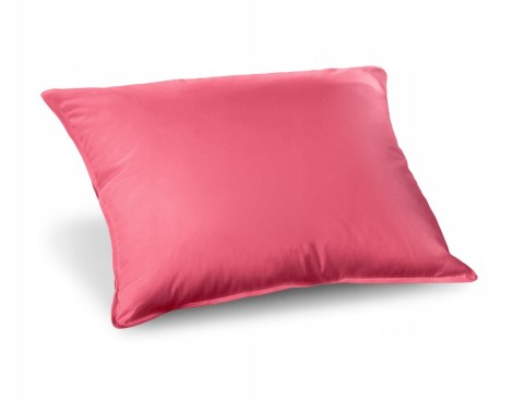 Poduszka półpuchowa 50x60 różowa 0, kg naturalny wsad 100% bawełna Inlet AMW