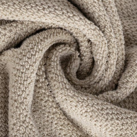 Ręcznik 30x50 Riso beżowy z efektem ryżowym frotte 550 g/m2 Eurofirany