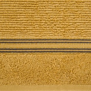 Ręcznik 50x90 Filon 08 musztardowy 530g/m2 Eurofirany