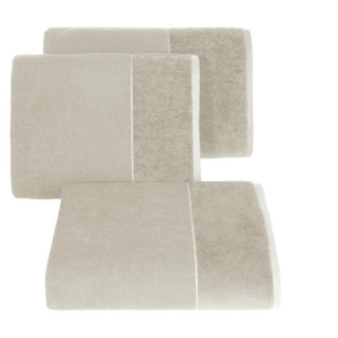 Ręcznik Lucy 30x50 beżowy 500g/m2 frotte Eurofirany