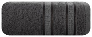 Ręcznik Mila 70x140 grafitowy bambusowy frotta 500g/m2 Eurofirany