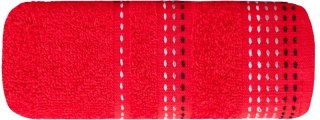 Ręcznik Pola 30x50 15 czerwony frotte 500 g/m2 Eurofirany
