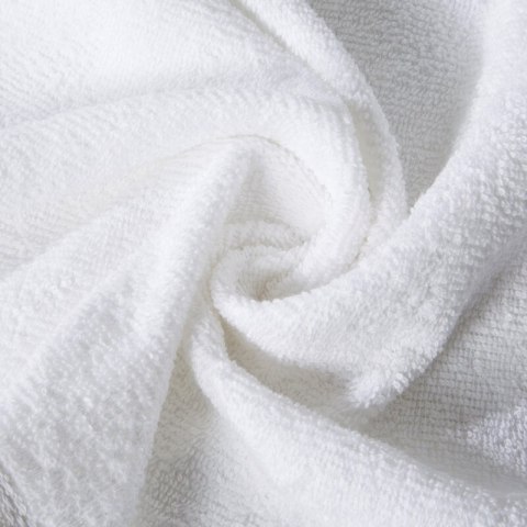 Rękawica myjka kąpielowa frotte bawełniana 400 g/m2 - biała - Mono Rękawica myjka kąpielowa frotte bawełniana 400 g/m2 - biała - Mono