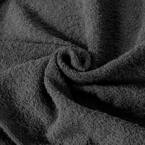 Rękawica myjka kąpielowa frotte bawełniana 400 g/m2 - czarna - Mono