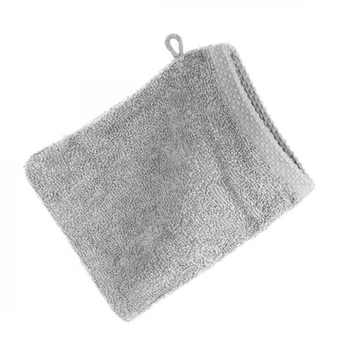 Rękawica myjka kąpielowa frotte bawełniana 400 g/m2 - srebrna - Mono Rękawica myjka kąpielowa frotte bawełniana 400 g/m2 - srebrna - Mono