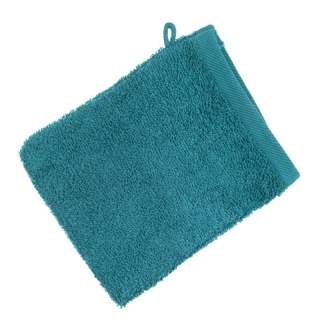 Rękawica myjka kąpielowa frotte bawełniana 500 g/m2 - turkusowa ciemna - Mono