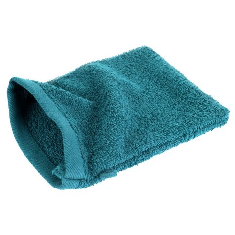 Rękawica myjka kąpielowa frotte bawełniana 500 g/m2 - turkusowa ciemna - Mono Rękawica myjka kąpielowa frotte bawełniana 500 g/m2 - turkusowa ciemna - Mono