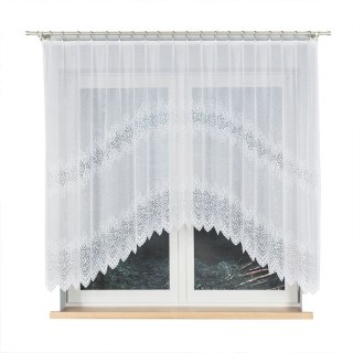 VIOLETTA Firanka żakardowa gotowa, szerokość 250 x wysokość 150cm, kolor 001 biały 001539/FBL/001/250150/1