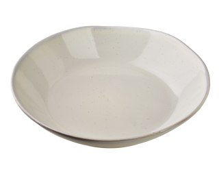 BASIC NATURE Miska 28x28x6 cm duża kremowa 1,3L