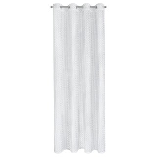 Firana 140x250 Iza biała gotowa na przelotkach Eurofirany