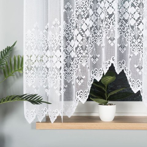 Firanka żakardowa gotowa 300x160 Nadia biała 017794/FBL/001/300160/1