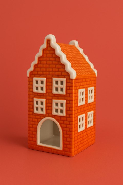 HYTTE Domek ceramiczny 7,5x7,5x14,5 cm