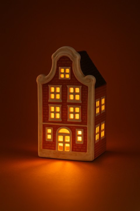 HYTTE Domek ceramiczny 8,5x7,5x16,3 cm