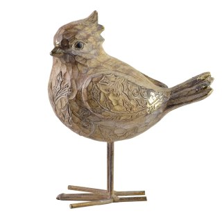 LILA Figura ptak 14x8x16,5 CM