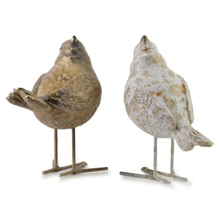LILA Figura ptak 14x8x16,5 CM