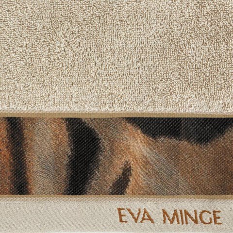 Ręcznik Eva 23 30x50 beżowy frotte bawełniany 500 g/m2 Eva Minge Eurofirany
