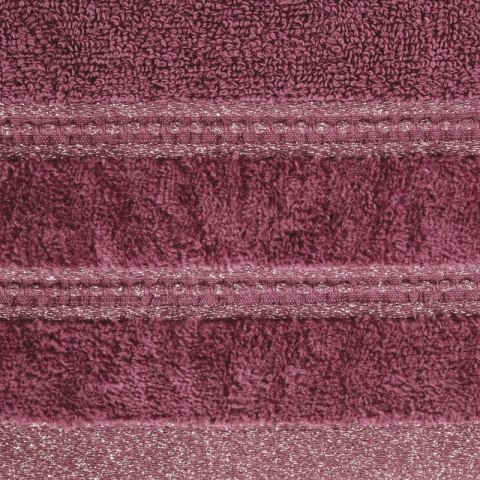 Ręcznik Glory 1 50x90 bordowy 500g/m2 frotte Eurofirany
