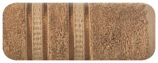Ręcznik Mila 70x140 brązowy jasny bambusowy frotta 500g/m2 Eurofirany