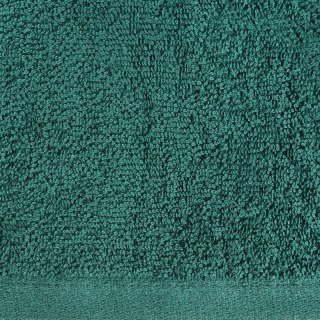 Rękawica myjka kąpielowa frotte bawełniana 400 g/m2 - zielona ciemna - Mono