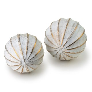 SAGGIO WHITE Kula dekoracyjna 7 cm