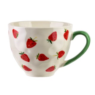 TRUSCI Kubek 400ml 11x15x9 cm truskawka