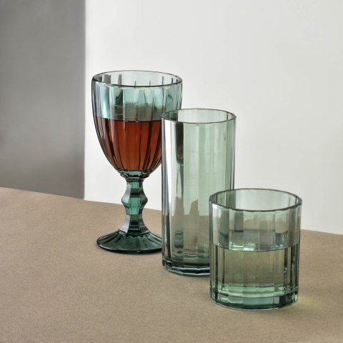 ELISE STRIPES Komplet 4 szklanek 360ml 7x7x15 cm