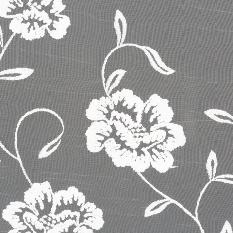 Firana 350x150 Natali biała gotowa na przelotkach Eurofirany