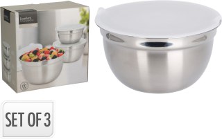 Komplet 3 miseczek STAL NIERDZEWNA 3rozmiary