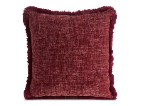 Poszewka BLANCA 45x45cm bordowa