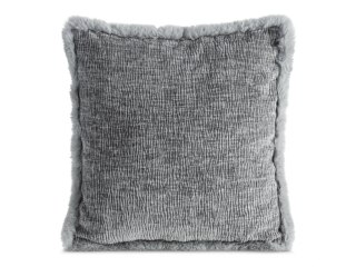 Poszewka BLANCA 45x45cm stalowa