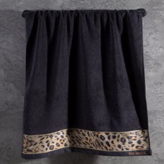 Ręcznik Eva 23 30x50 czarny frotte bawełniany 500 g/m2 Eva Minge Eurofirany