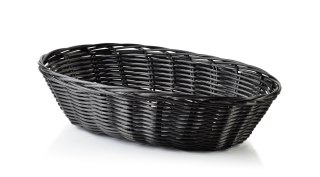 SINO Koszyk 26x15x7 cm czarny