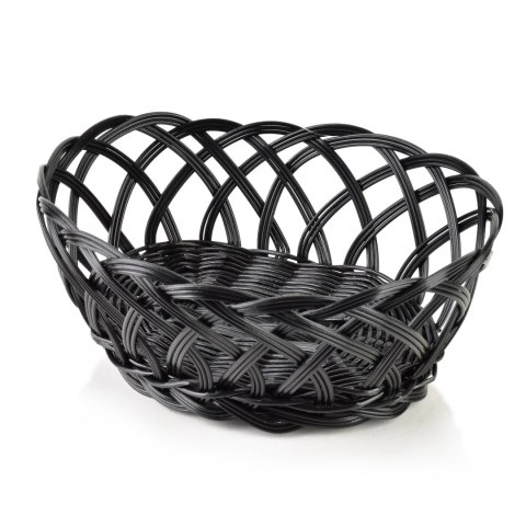 SINO Koszyk 26,5x20x9 cm ażurowy czarny
