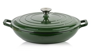 VERDELUXE Brytfanna, garnek niski żeliwo 31x31x6 cm 2,8L