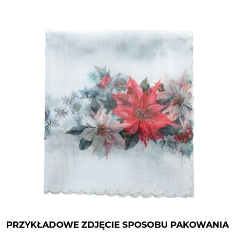 Zazdrostka świąteczna 100x60 009 wielokolorowa Zimowe Miasteczko