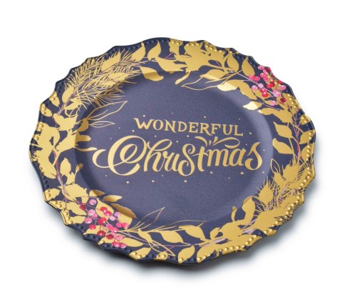 BLANCHE FESTIVE Podtalerz art. dekoracyjjny 33x33x2cm BLANCHE FESTIVE Podtalerz art. dekoracyjjny 33x33x2cm