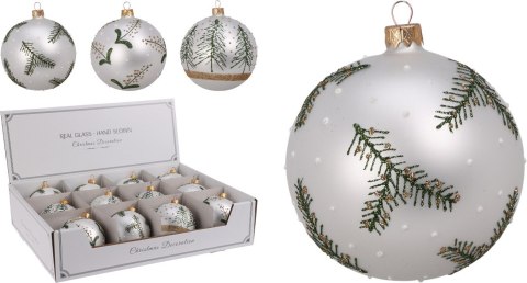 Bombka 8cm 3 wzory Bombka 8cm 3 wzory