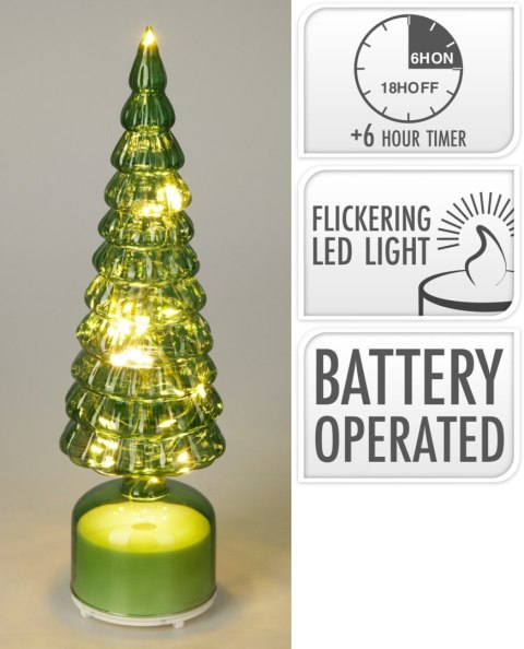 Choinka LED 36CM ZIELONA2ASS