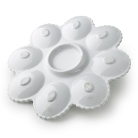 BASIC Talerz na 8 jajek 23x23x7,5cm kura