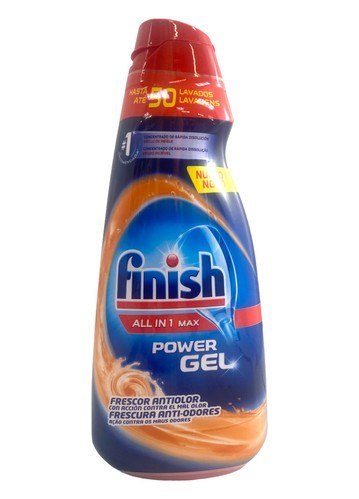 CALGONIT/FINISH Żel do zmywarki 1000mlAll-in-One 50 myć Anti-odor